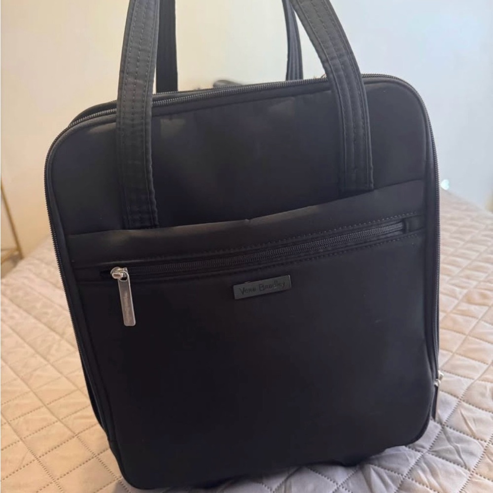 Vera Bradley Underseat Rolling Work Bag